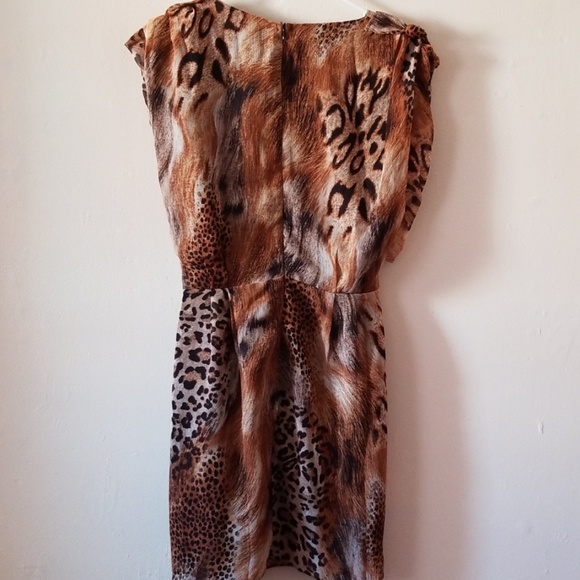 2/$20 Walter Baker Cheetah Print Dress - Picture 2 of 3
